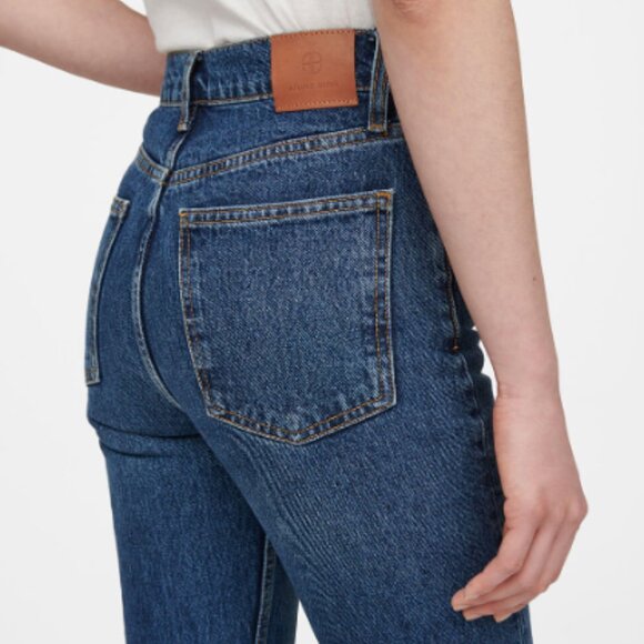 Anine Bing Denim - Anine Bing Sonya High-Rise Straight Leg Jeans - Size 27